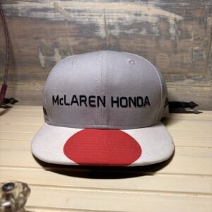 New Era McLaren Honda Formula Alonso & Vandoorne Speсial Edition Japan Cap EUC